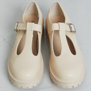 NWT Forever Link Faux Leather Platform Mary Janes